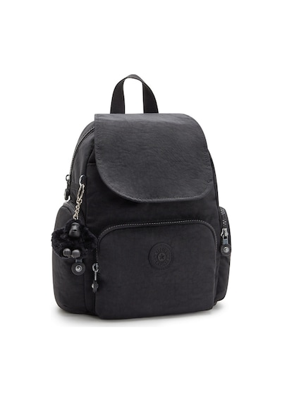 Kipling Kıplıng City Zip Mini Küçük Boy Sırt Çantası Siyah Black Noır Siyah