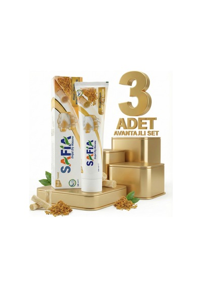 Safia Diş Macunu Misvak Ve Propolis 3x100 Ml
