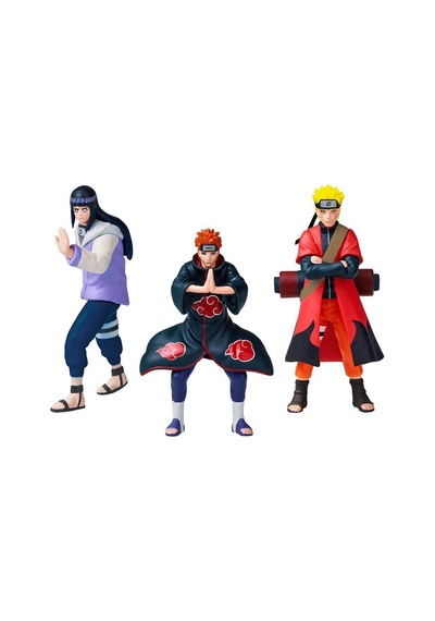 Pmı/nsh2021s Naruto 3lü Koleksiyon Figür Seti Asorti