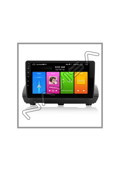 Dacıa Sandero Stepway- Jogger 2 Gb Ram 32 Gb Hafıza Androıd Multımedıa Teyp 9.0 İnç