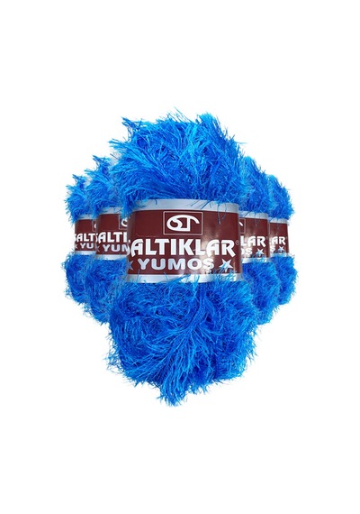 5 Adet Yumoş Sakallı El Örgü Ipi Yünü 03