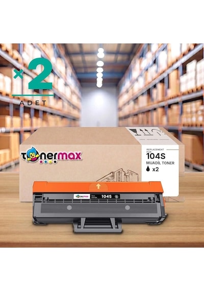 Samsung Scx-3200w Uyumlu Toner Çipli Mlt-d104s 2'li 1.500 Sayfa