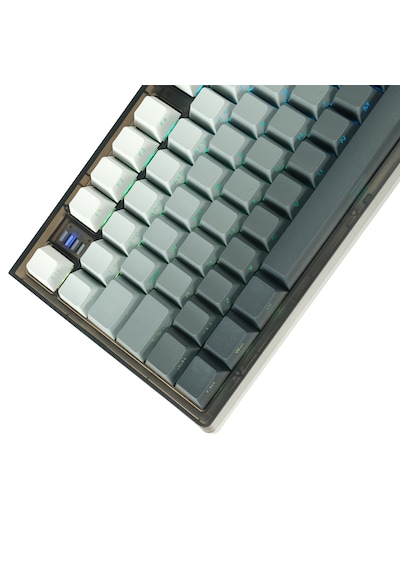 Gameraider Force87 Black Gray Gradient Jixian Red Switch Hotswap Rgb Kablosuz Türkçe Mekanik Gaming Klavye