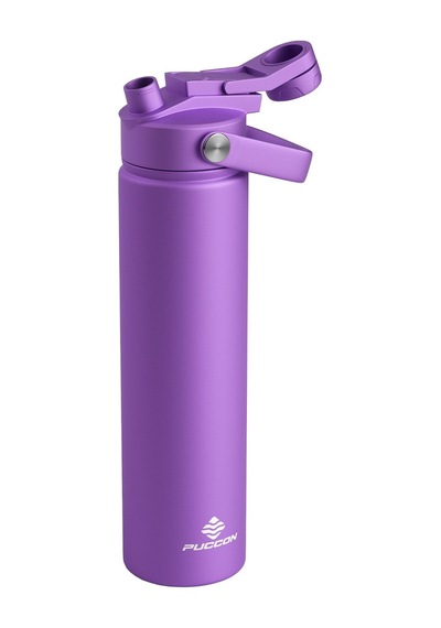Puccon 750 Ml Lila Paslanmaz Çelik Termos/matara/suluk