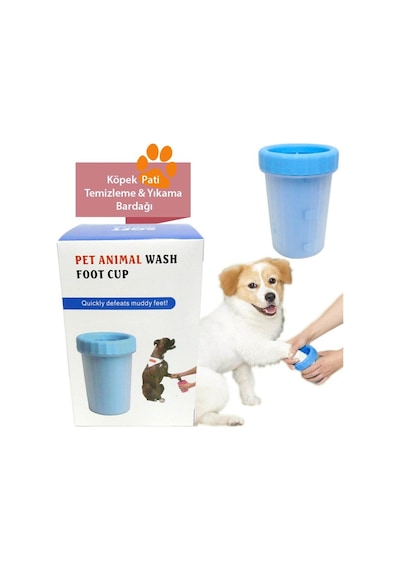 Köpek Pati Temizleme & Yıkama Aparatı Küçük Boy