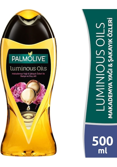Palmolive Luminous Oils Makademya Yağı ve Şakayık Özleri Banyo ve Duş Jeli 500 ML