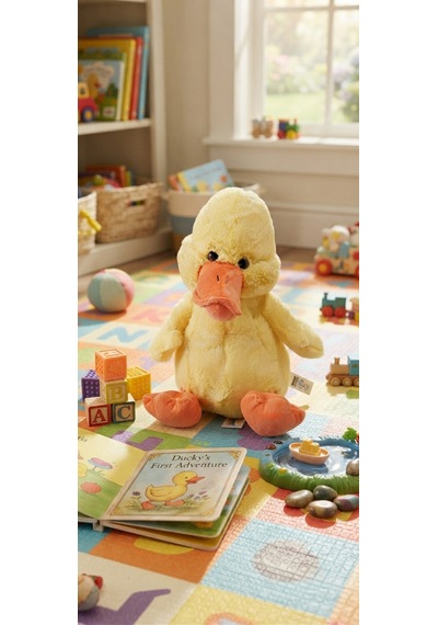 Peluş Ördek 40 Cm Sarı