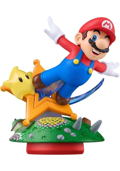 Mario & Luma Amiibo Super Mario Galaxy Uyumlu  + Super Mario Galaxy Uyumlu  2 Serisi