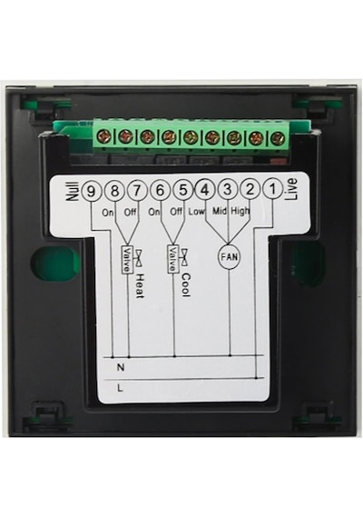 Hexa Controls RT226-B14 2/4 Borulu Fan Coil Termostatı