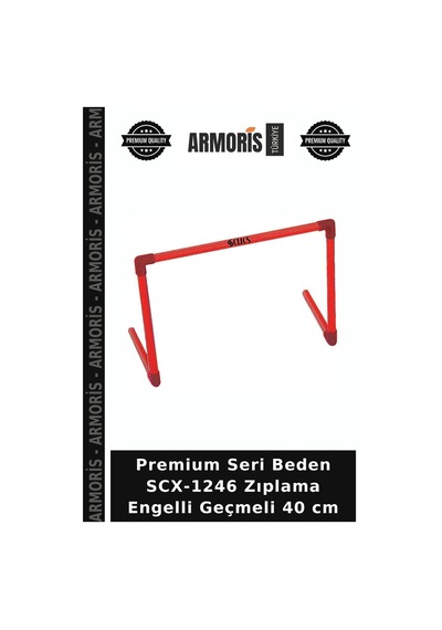 Premium Seri Beden Scx-1246 Zıplama Engelli Geçmeli 40 Cm Çok Renkli