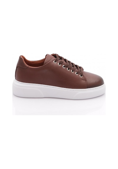 Dgn Paco Erkek Sneakers Ayakkabi Taba Floater Beyaz