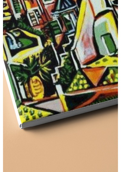 Webstyle Sayılarla Boyama Seti Kasnaklı Kitaptaki Ev 60 X 75 Cm