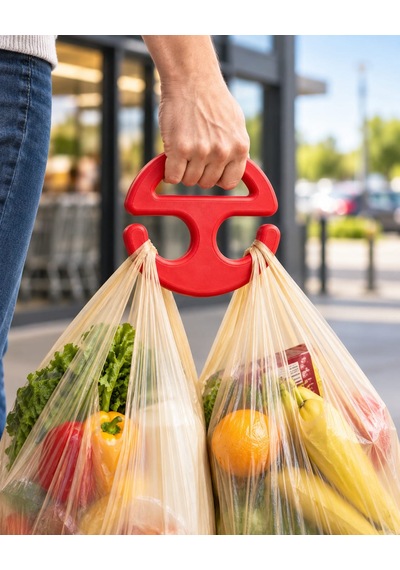 Ergonomik Çoklu Poşet Taşıma Aparatı Market Ve Pazar Poşeti Tutacağı