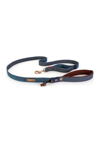 Ezydog 05093 Leashes Trainer Soft 25 Mm Denim Köpek Gezdirme Tasması Çok Renkli