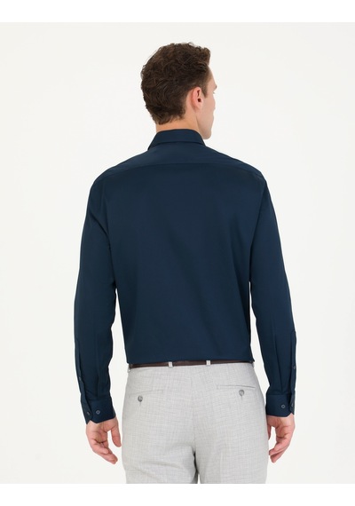 Pierre Cardin Erkek Lacivert Gömlek Basic 50277147-vr033