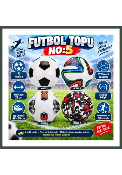 Bezos Futbol Topu No:5 Nhr