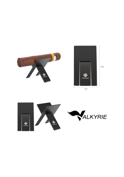 Valkyrie Premium Puro Aksesuar Seti Puro Makası V Kesim Delik Açıcı Puro Tutucu Kılıflı Komple Set Çok Renkli