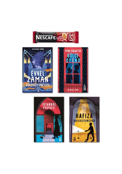 Genç Timaş Kayahan Demir Genç Polisiye Roman Seti 4 Kitap