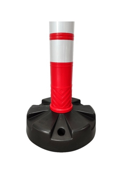 Levhalı Uyarı Dikmesi Seti 120 Cm - Kauçuk Tabanlı-set13