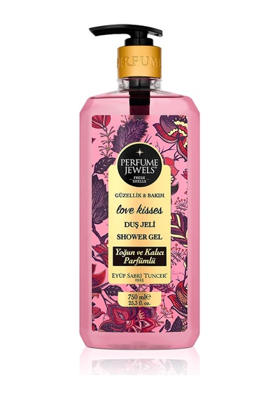 2 Adet Eyüp Sabri Tuncer Perfume Jewels Duş Jeli 750 Ml Love Kisses Diğer