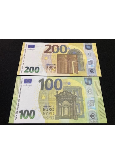 200 Adet Geçersiz 100 ve 200 Euro Düğün Para Dizi Film Tiktok ...