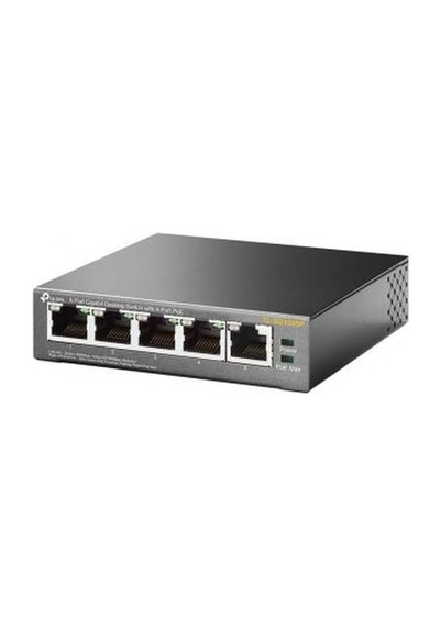 Tp Link 5 Port 10/100/1000 Mbps Switch 4 Port Poe Tl Sg1005P Tp Link 5 Port 10/100/1000 Mbps Switch 4 Port Poe Tl Sg1005P