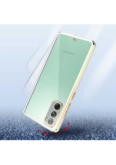 Galaxy S20 Fe Uyumlu Veys Voit Clear Kılıf-siyah