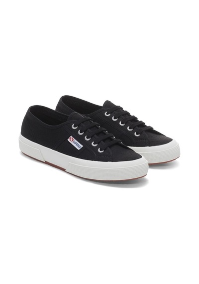 Superga 2750-cotu Classic Unisex Siyah-bej Sneaker Siyah-bej-25 Siyah-bej-25