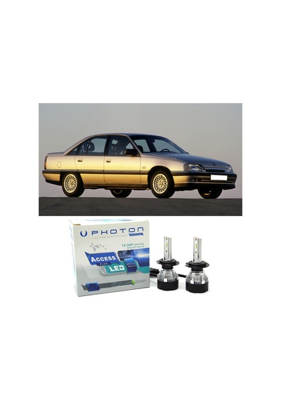Opel Omega Led Xenon Kısa Far Ampulü H1 Access Yeni Seri Beyaz 1986-1996