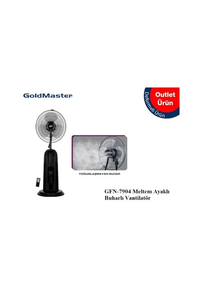 (Teşhir)Goldmaster GFN-7904 Meltem Kumandalı Vantilatör