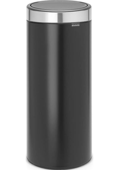 Brabantia Çöp Kutusu 30 Litre Touch Bın New Krom Çerçeveli Mat Si Krom