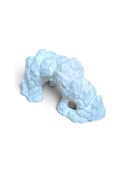 3d Petg Akvaryum Kaya Taş Köprü Dekoru Batabilen Süs Kp3d20512