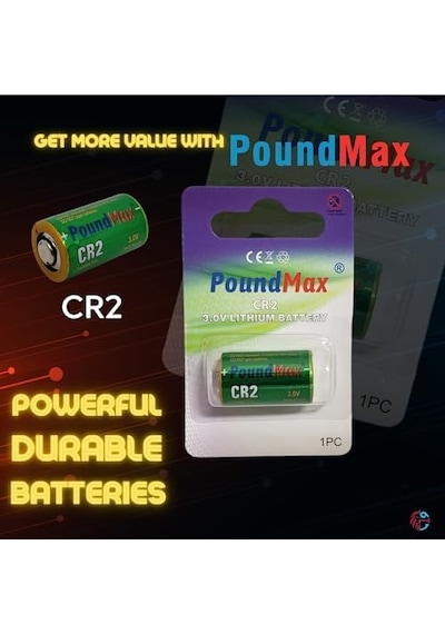 Lityum Cr-2 Cr17355, Cr-2m, Dlcr2, Kcr2, 6206 Özel Pil, 3v 1x 1-paket