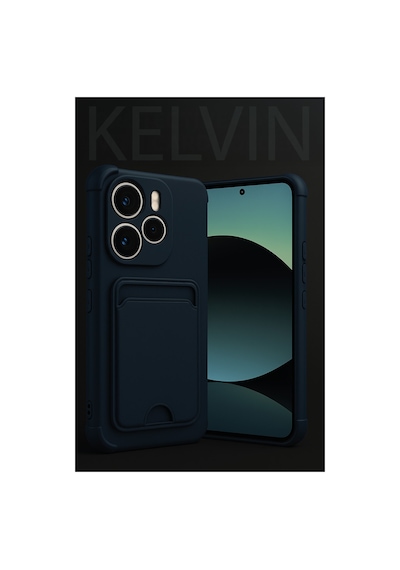 Note 14 4g Kelvin Kartvizitli Silikon - Açık Yeşil