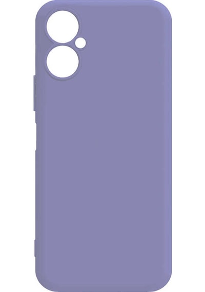Ardemix Tecno Camon 19 Neo Kılıf Biye Silikon - Lila Lila