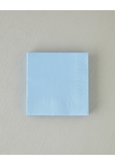 English Home Plain Elegance Kağıt 20'li Kağıt Peçete 33x33 Cm Mavi