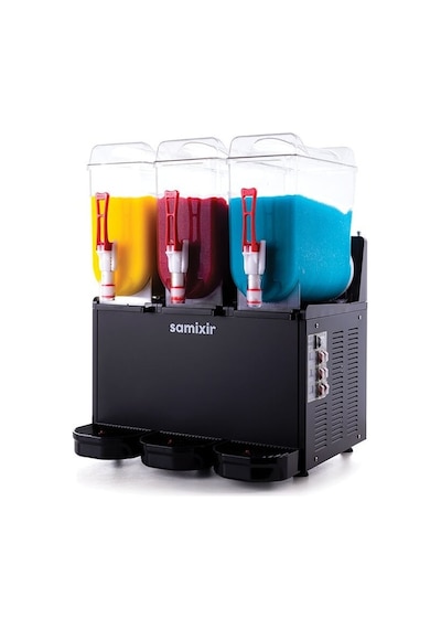 Samıxır Slush Triple Meyve Suyu Dispenseri 12 L + 12 L + 12 L Slush36.b