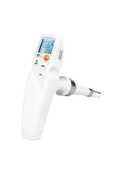 Testo 205 Et Ve Gıda İçin Ph Metre / Sıcaklık Ölçer