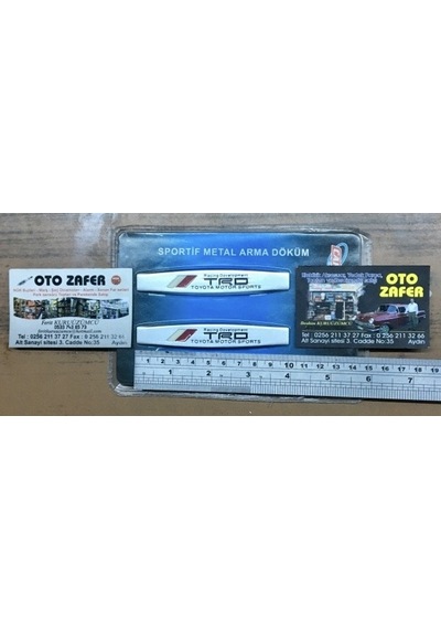 Carub Arma Trd Toyota Uyumlu Motor Sports 2Li Metal Gri