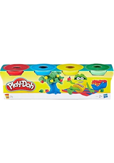 23241 4lü Mini Oyun Hamuru Sarı