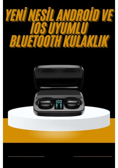 Kablosuz - 785 - Dijital Göstergeli Çağrı Cevaplayabilen Tws 5.0 - Spt-gld - Bluetooth Kulaklık