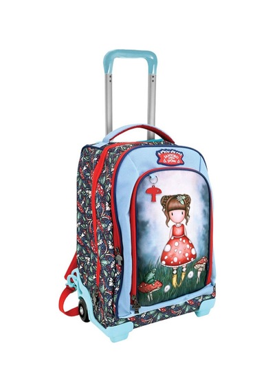 Santoro Gorjuss Little Mushroom Çekçekli Sırt Çantası 1219gj11 Çok Renkli