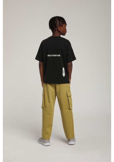 Xo Kids Erkek Çocuk Pantolon 4-8 Yaş 2573 Fıstık Yeşili