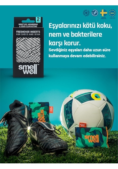 Smellwell Active White Stripes