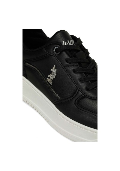 U.S. Polo Assn. 4F GRACE 4PR Kadın  Siyah Sneaker