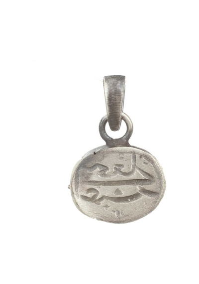 925 Ayar Gümüş Osmanlı Dönemi Mühür Madalyon Kolye Ucu 426862005
