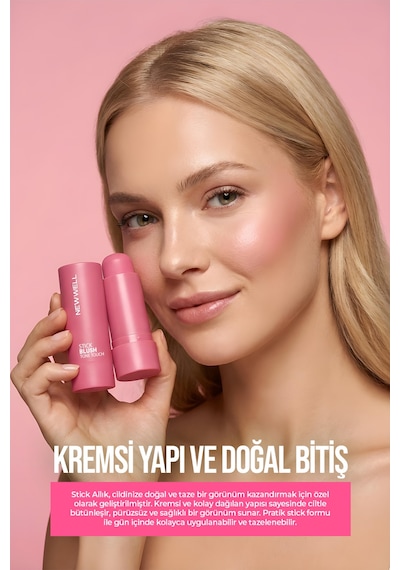 New Well  Stick Blush Tone Touch Born To Harmony 04 Stick Allık 001