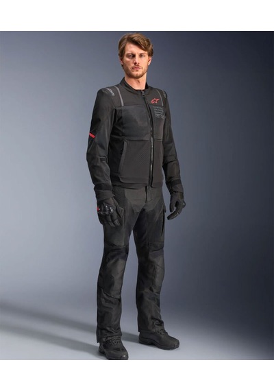 Alpinestars St-2 Air Korumalı Motosiklet Montu Siyah