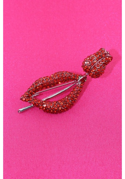 Red Rose Lips Broş. Taşlı Tasarım Broş. Yaka İğnesi Broş. Kadın Broş. Broş. Dudak Broş. Gül Broş. Altın - Kırmızı Red Rose Lips Broş. Taşlı Tasarım Broş. Yaka İğnesi Broş. Kadın Broş. Broş. Dudak Broş. Gül Broş. Altın - Kırmızı