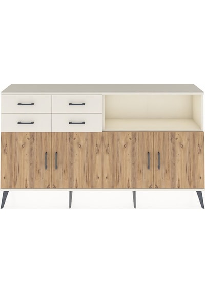 Arges Konsol 4 Raflı 4 Çekmeceli 4 Kapaklı 176x30x99 Aytaşı-çam/aytaşı Atlas Çam/aytası - Aytası Arges Konsol 4 Raflı 4 Çekmeceli 4 Kapaklı 176x30x99 Aytaşı-çam/aytaşı Atlas Çam/aytası - Aytası